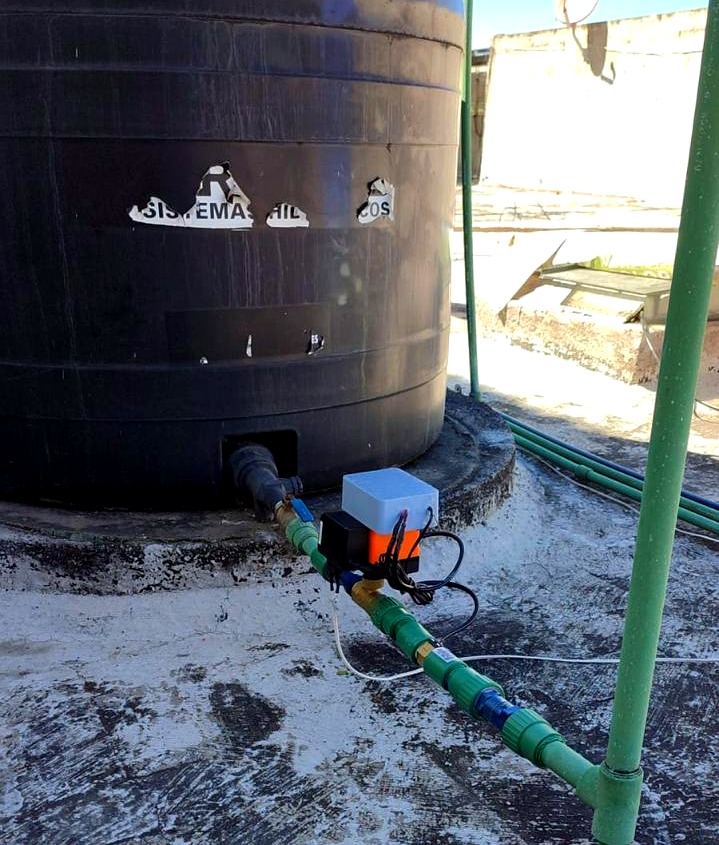 Sistema NexoHidra protegiendo la cisterna de una plaza comercial